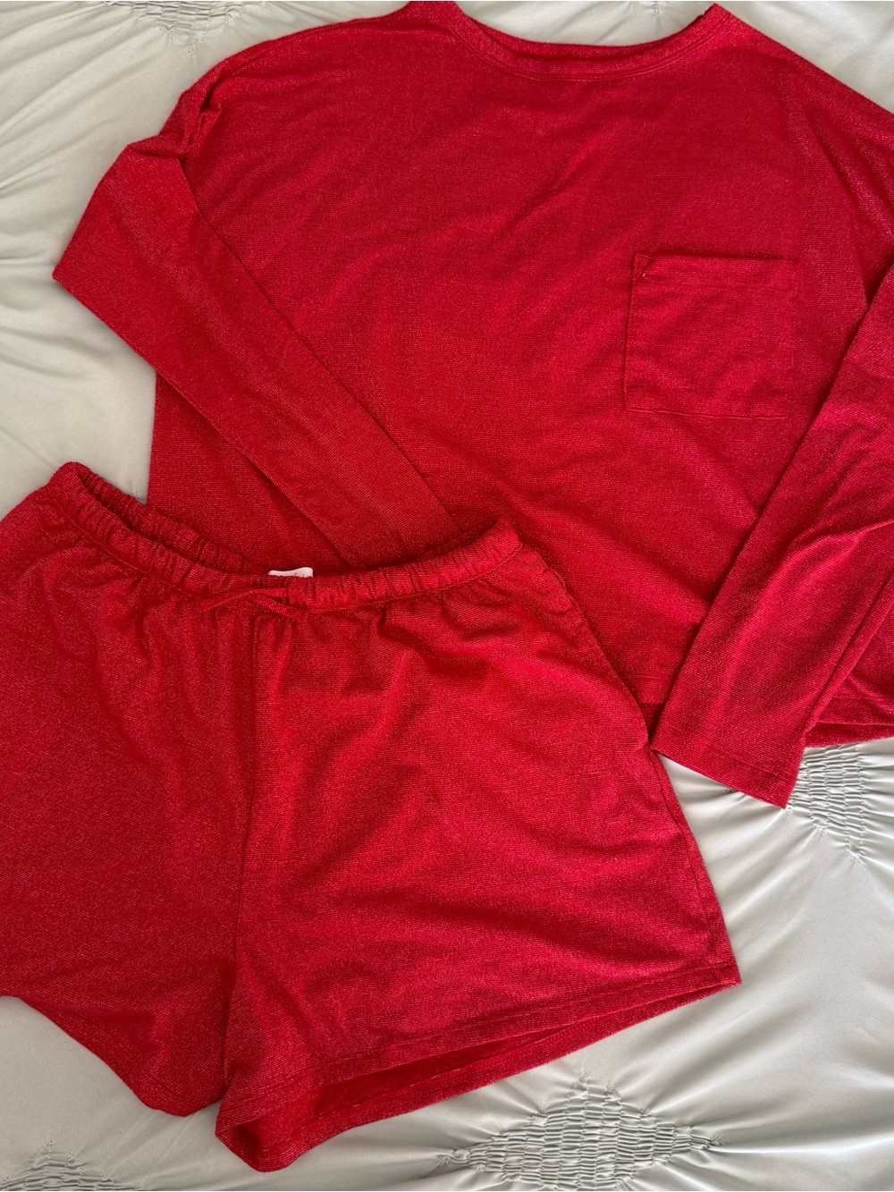 Women’s Red Lounge Pajama Set